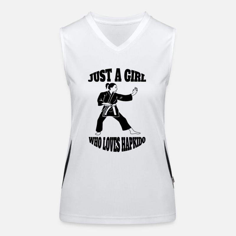 Hapkido Kampfsport Judo Aikido Kampfkunst Karate Funktionelles Kontrast-Tank Top für Frauen
