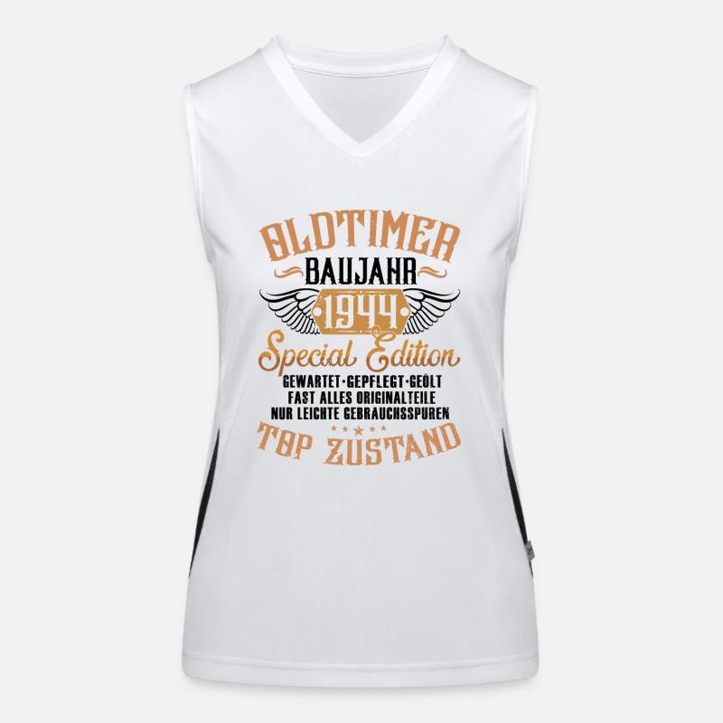 79. GEBURTSTAG OLDTIMER 1944 Funktionelles Kontrast-Tank Top für Frauen