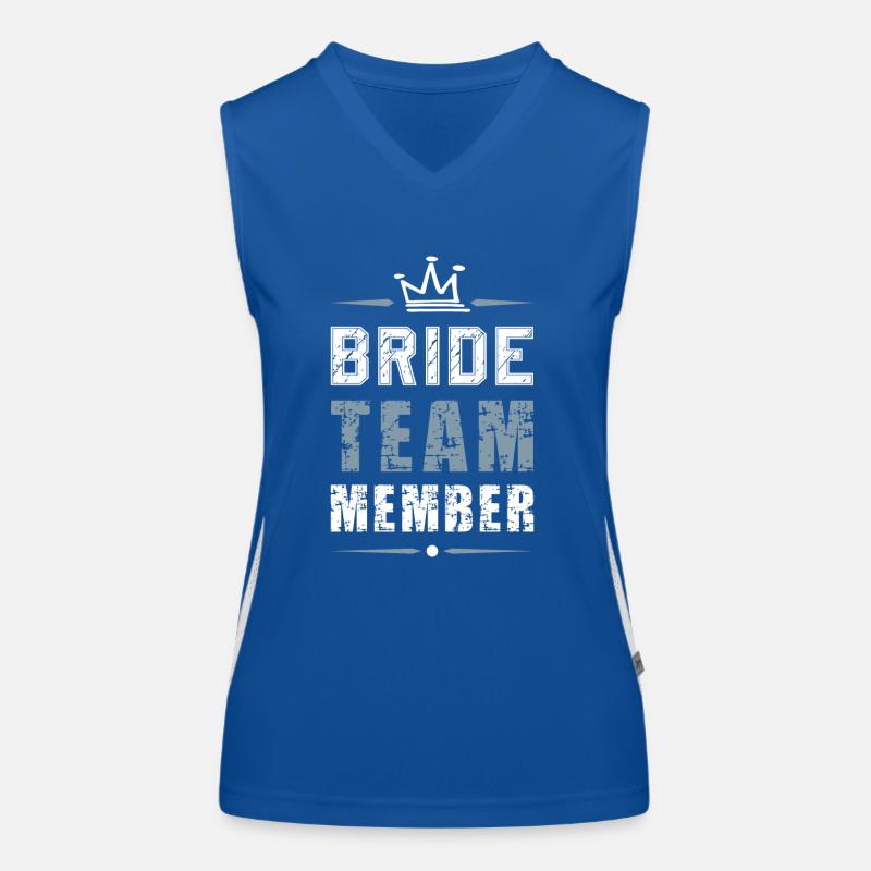Bride Team Women's Functional Contrast Tank Top