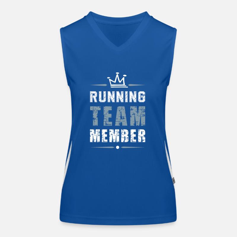 Running Team Women's Functional Contrast Tank Top