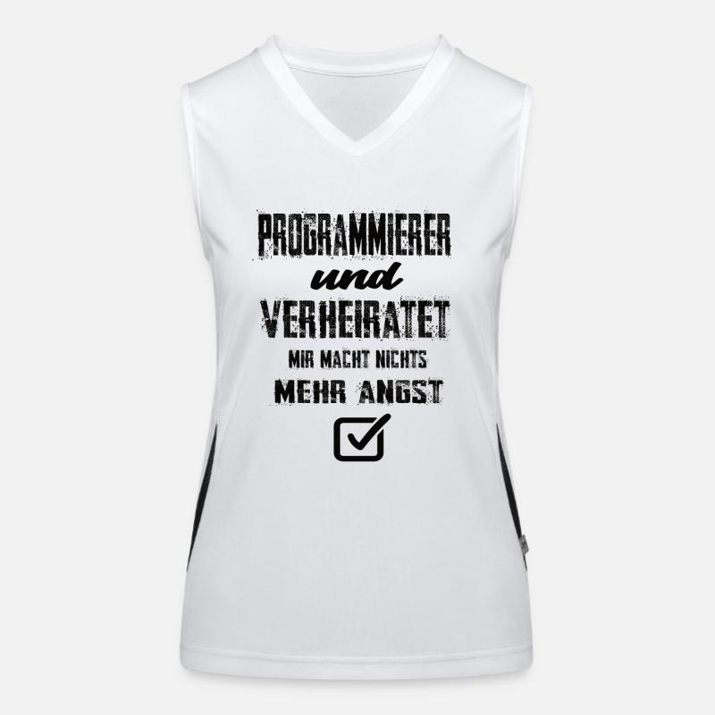 Programmierer Funktionelles Kontrast-Tank Top für Frauen