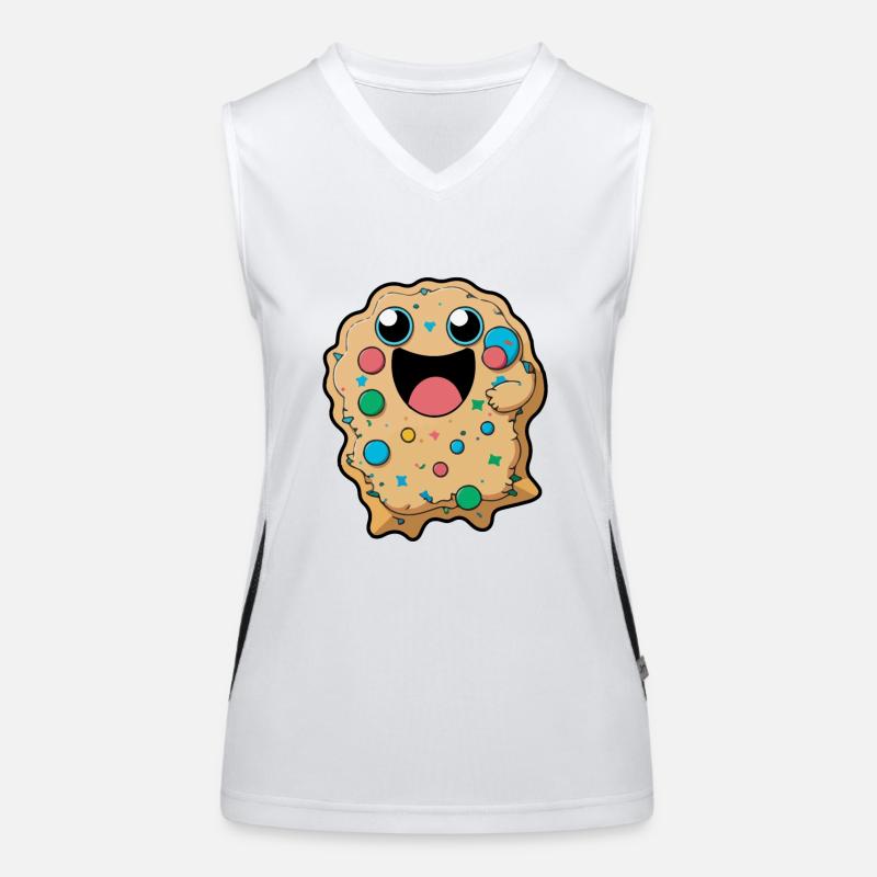 Cookies Comic Women's Functional Contrast Tank Top