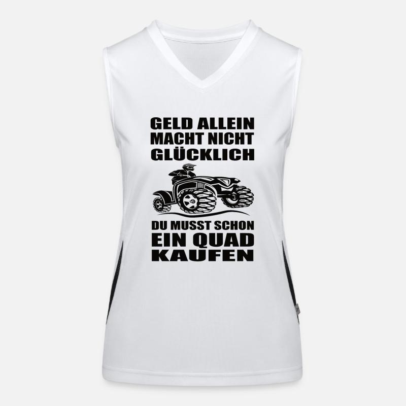 Quad Funktionelles Kontrast-Tank Top für Frauen