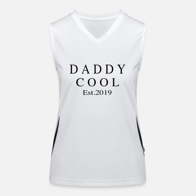 Daddy Cool est 2019 Funktionelles Kontrast-Tank Top für Frauen