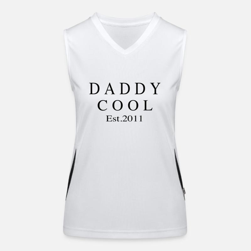 Daddy Cool est 2011 Funktionelles Kontrast-Tank Top für Frauen