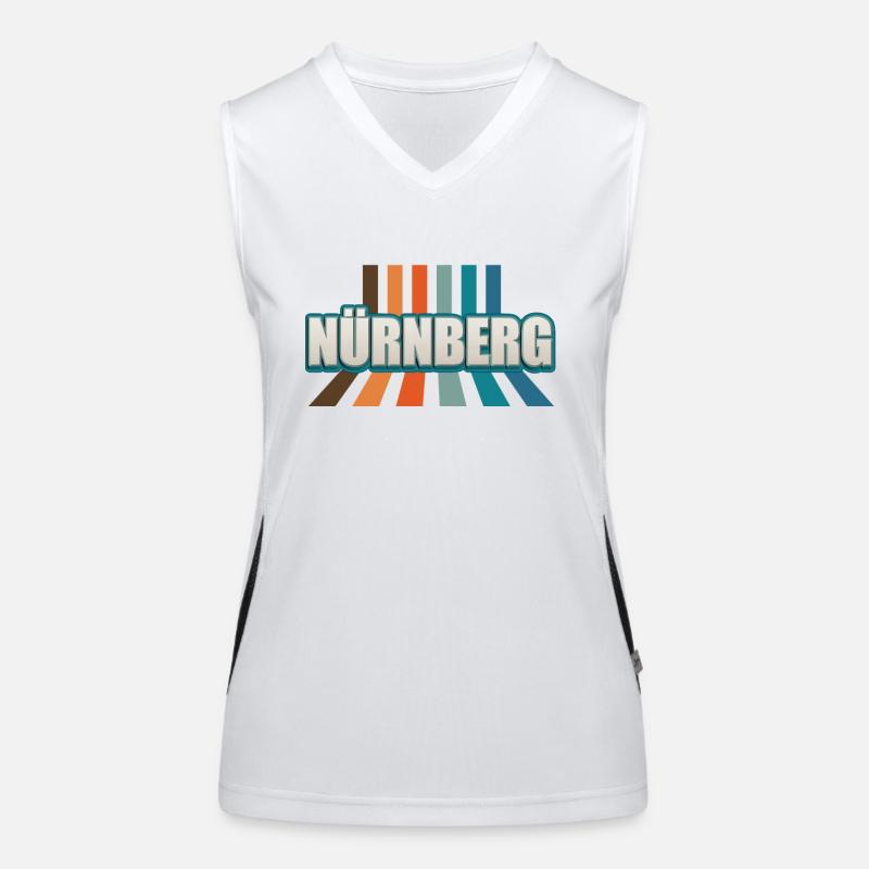 Nuremberg, Nuremberg, Nuremberg Débardeur respirant contrasté Femme