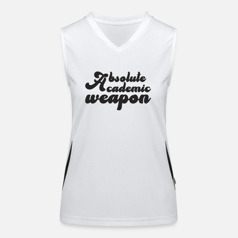 Student Absolute Academic Weapon Women's Functional Contrast Tank Top