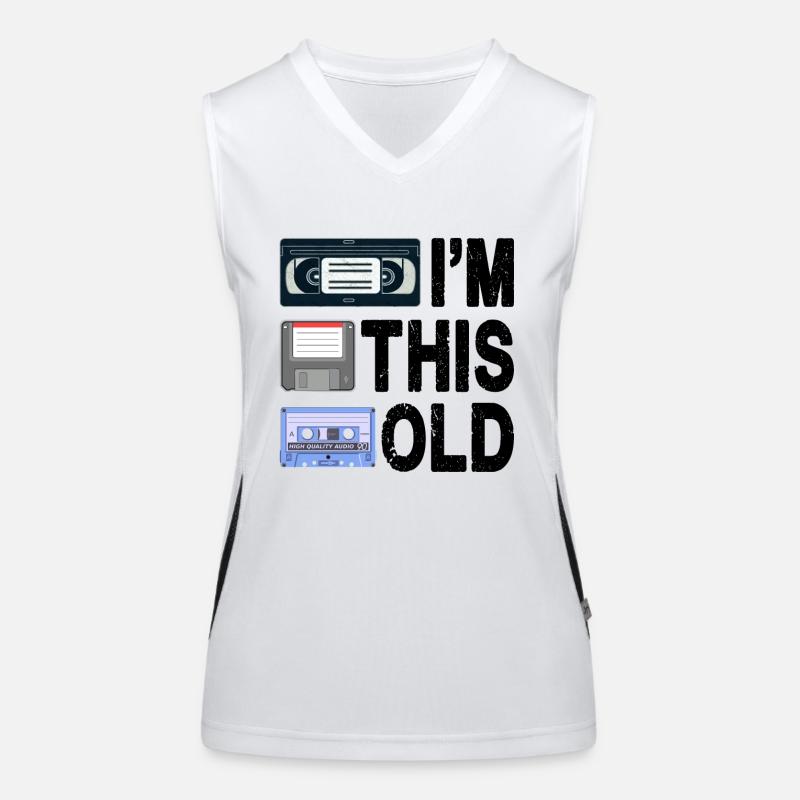 I'm This Old Women's Functional Contrast Tank Top