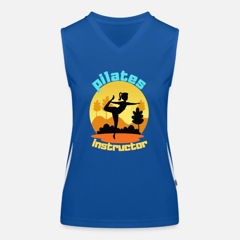 Pilates Instructor Women's Functional Contrast Tank Top