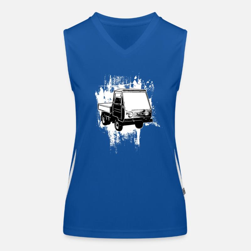 Multicar M25 Multicar Neu Multricar Lastkraftwagen Funktionelles Kontrast-Tank Top für Frauen