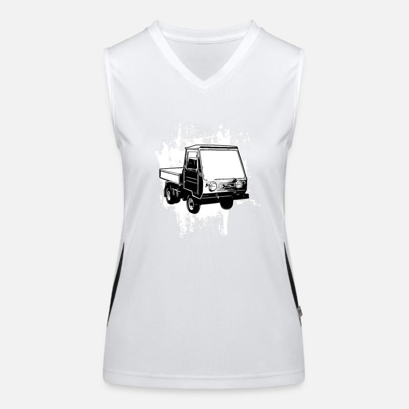 Multicar M25 Multicar Neu Multricar Lastkraftwagen Funktionelles Kontrast-Tank Top für Frauen