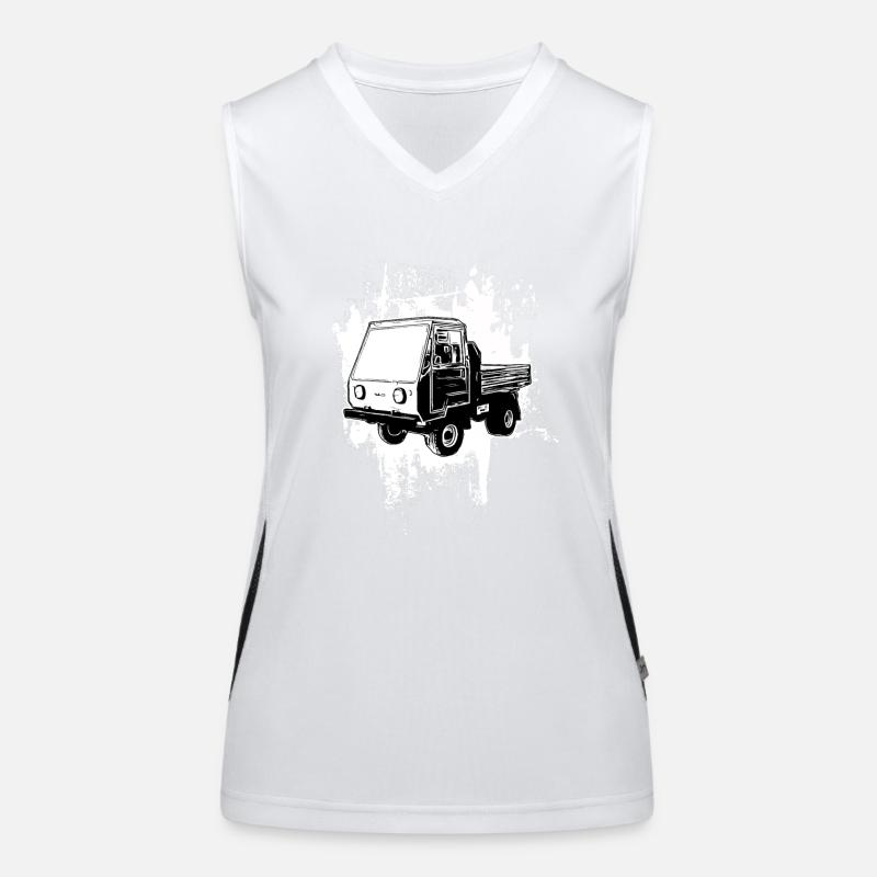 Multicar M25 Multicar Neu Multricar Lastkraftwagen Funktionelles Kontrast-Tank Top für Frauen