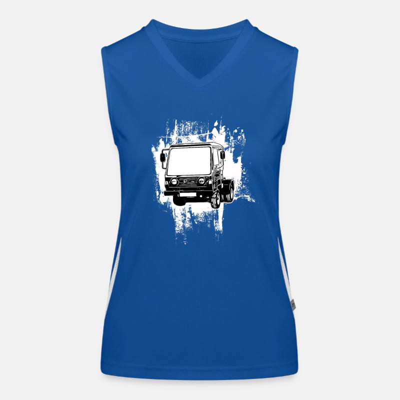 Multicar M25 Multicar Neu Multricar Lastkraftwagen Funktionelles Kontrast-Tank Top für Frauen