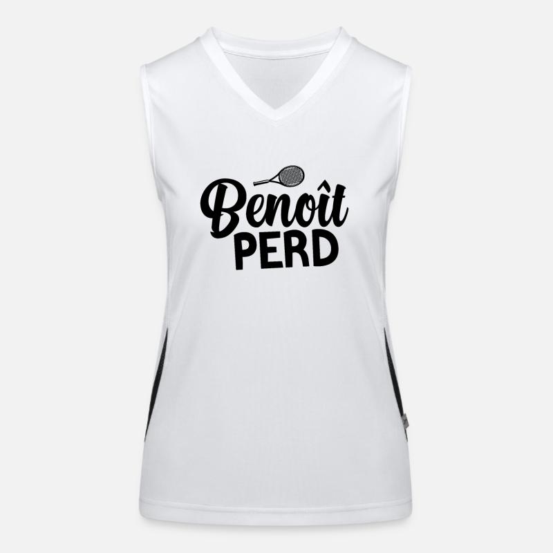 Benoit Perd Débardeur respirant contrasté Femme