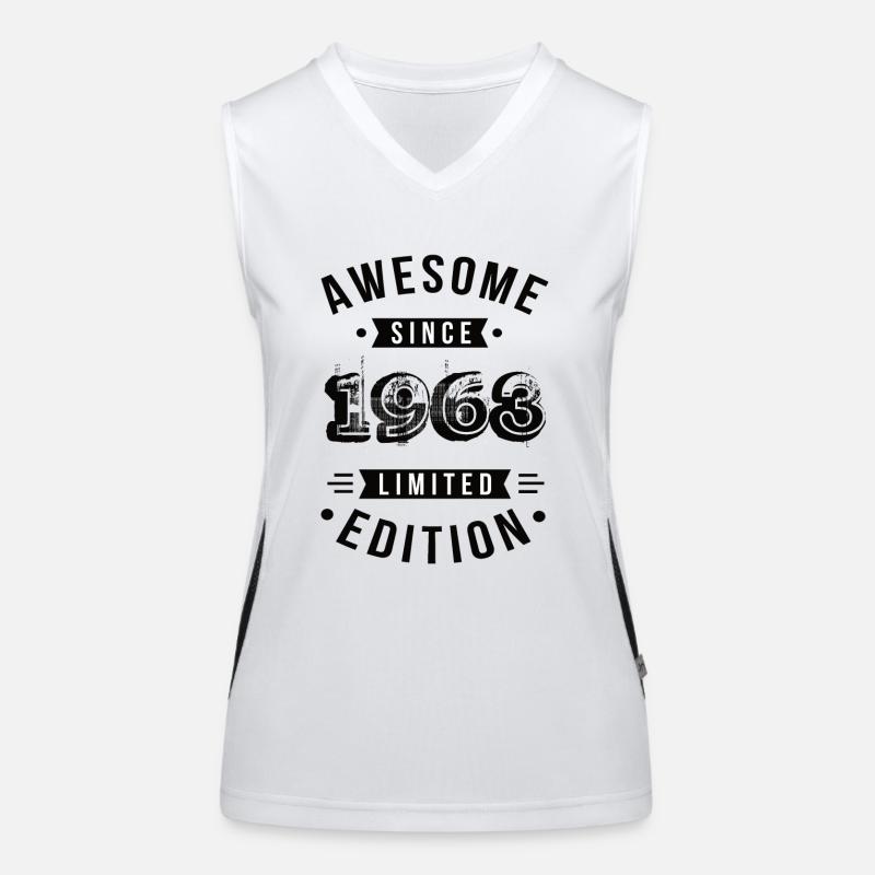 Awesome Since 1963 Limited Edition Women's Functional Contrast Tank Top