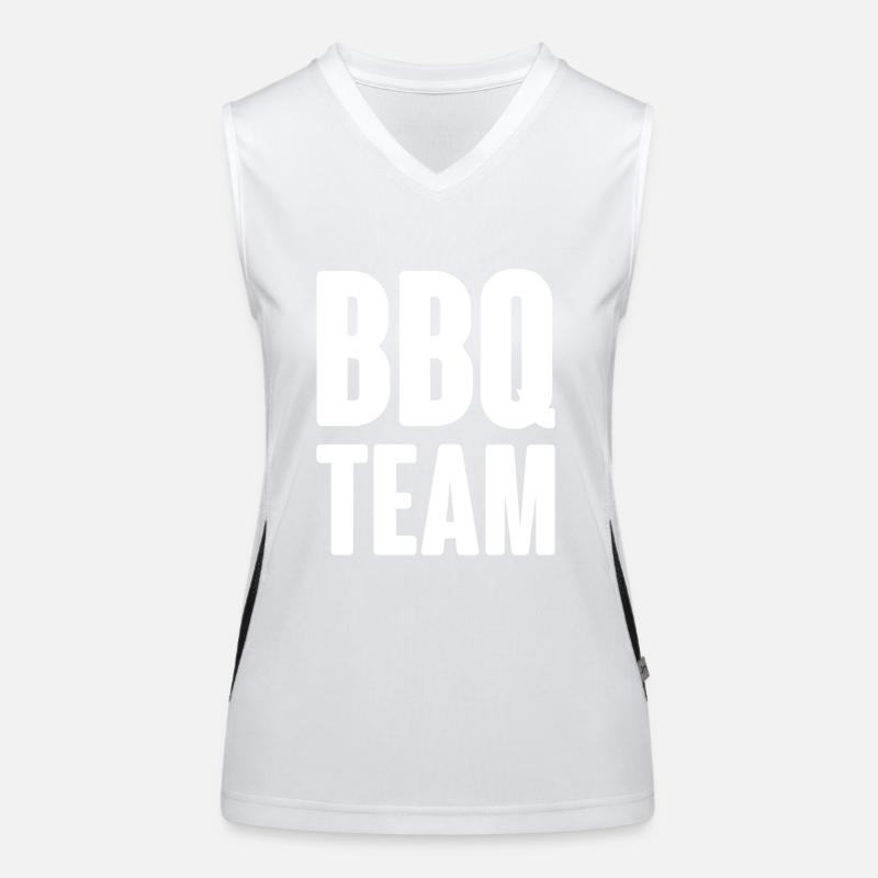 Équipe Bbq Débardeur respirant contrasté Femme