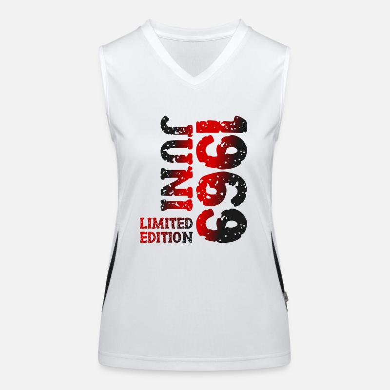 1969 Juni Limited Edition Geburtstag Geschenk Funktionelles Kontrast-Tank Top für Frauen