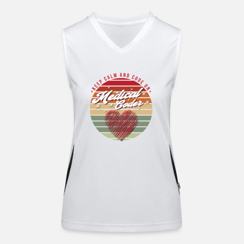 Medical Assistant - Medical Coder Women's Functional Contrast Tank Top