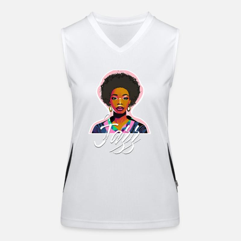 Jazz Funktionelles Kontrast-Tank Top für Frauen