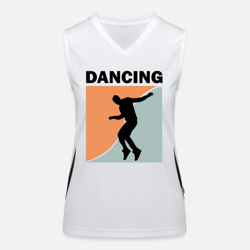 Danse Musique de danse Débardeur respirant contrasté Femme