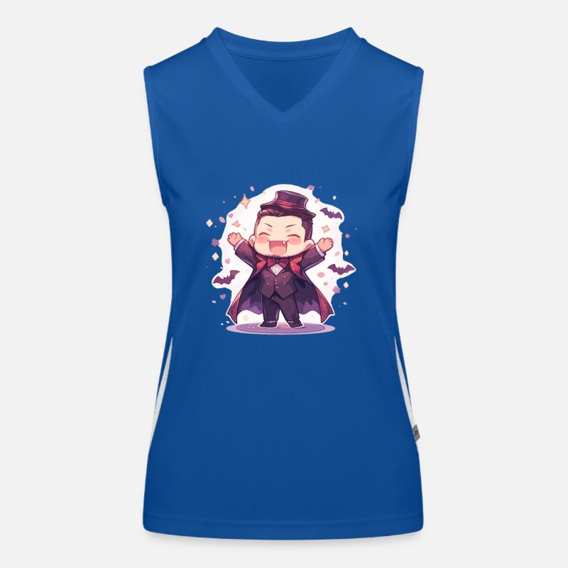 Vampire Women's Functional Contrast Tank Top