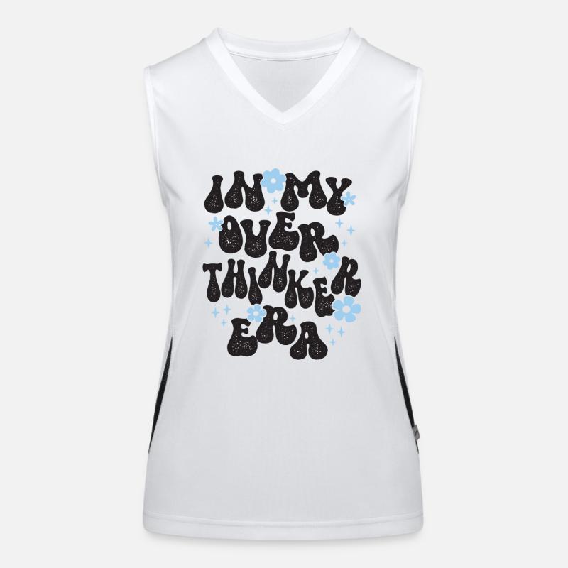 In My Overthinker Era Overthink Women's Functional Contrast Tank Top