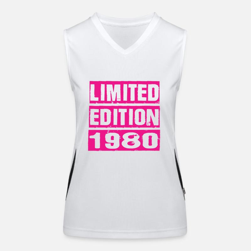 Édition limitée 1980 Débardeur respirant contrasté Femme