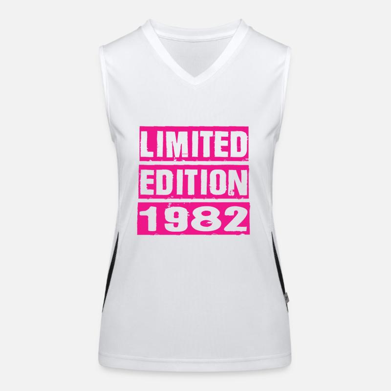 Édition limitée 1982 Débardeur respirant contrasté Femme