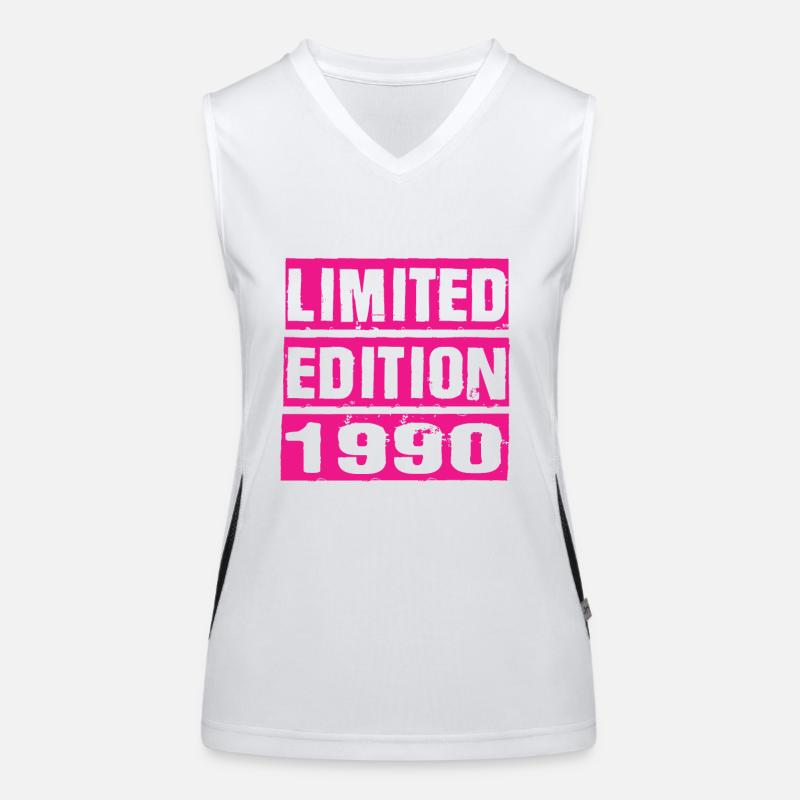 Édition limitée 1990 Débardeur respirant contrasté Femme