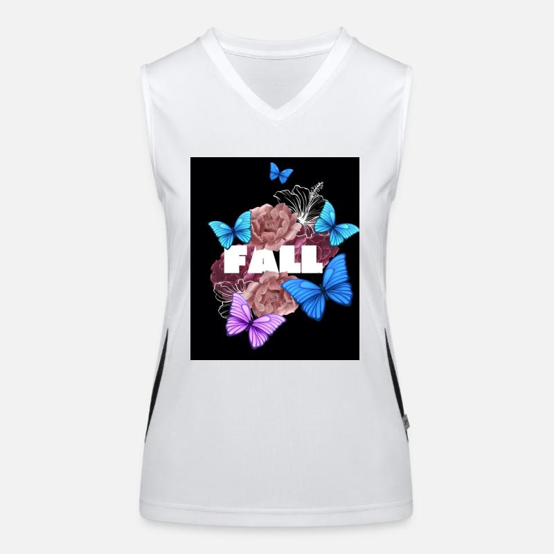 Fall Herbst Designer T-shirt Funktionelles Kontrast-Tank Top für Frauen