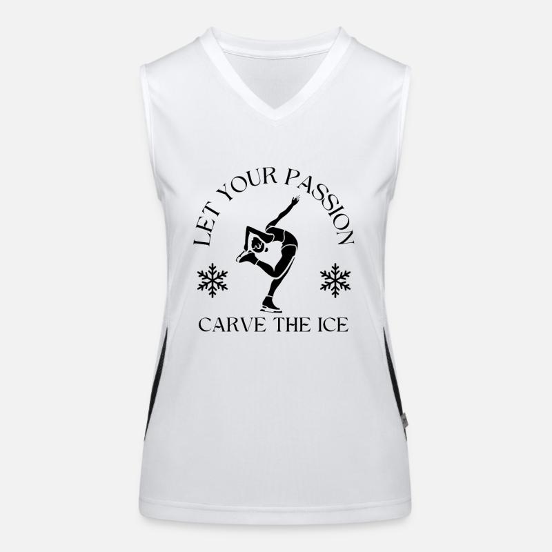 Figure Skating Ice Dancing Ice Dancer Figure Skating Women's Functional Contrast Tank Top