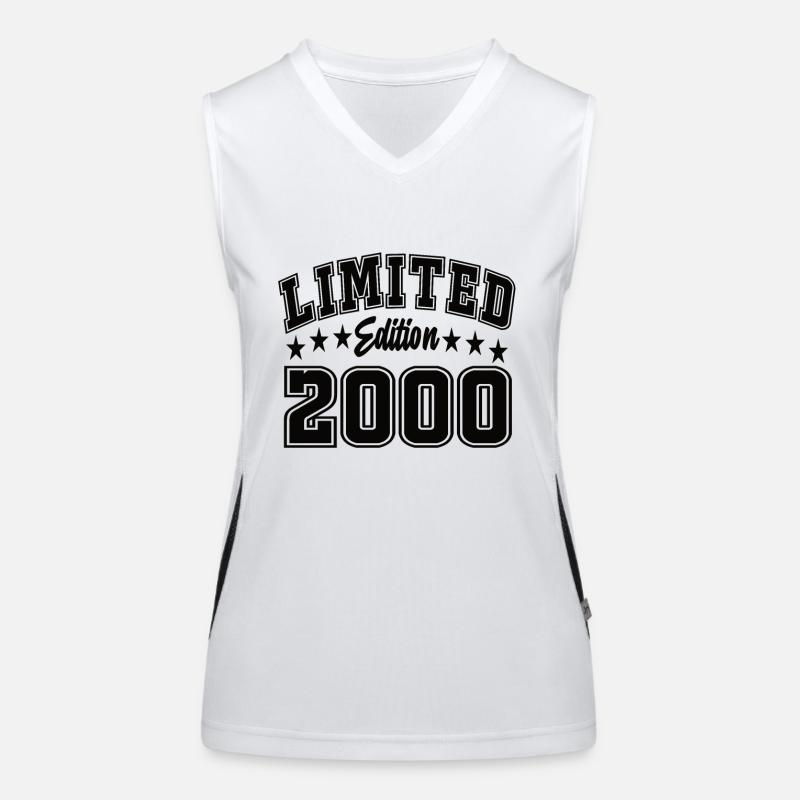 Limited Edition 2000 Funktionelles Kontrast-Tank Top für Frauen