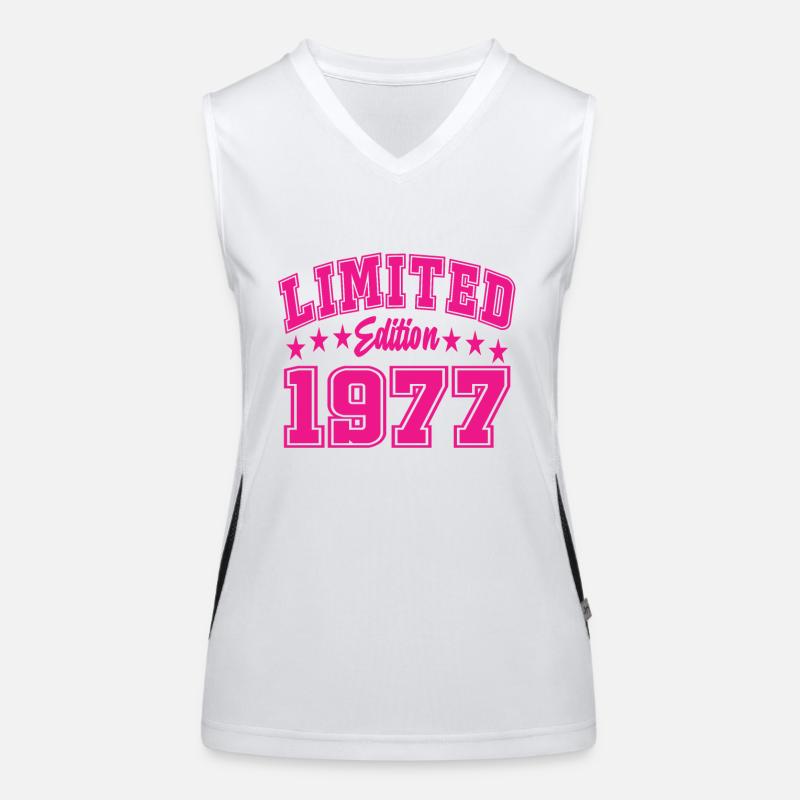 Limited Edition 1977 Funktionelles Kontrast-Tank Top für Frauen
