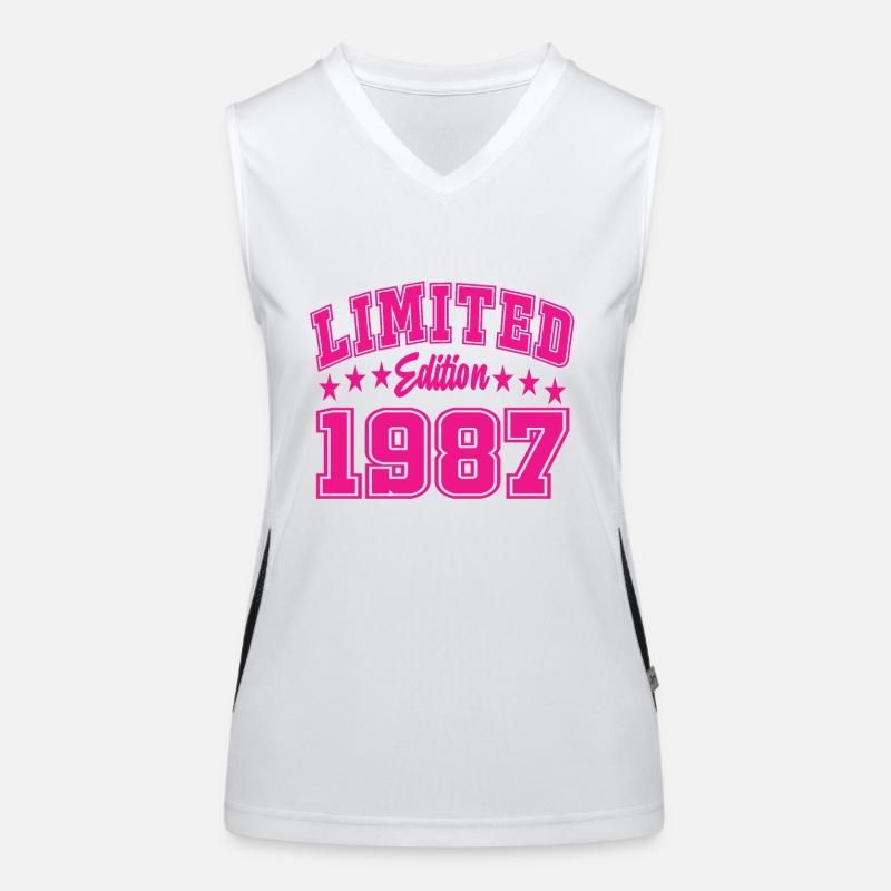 Édition limitée 1987 Débardeur respirant contrasté Femme