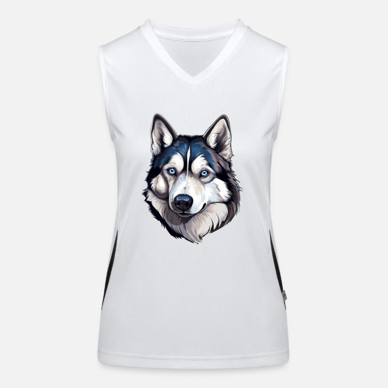 Husky Funktionelles Kontrast-Tank Top für Frauen