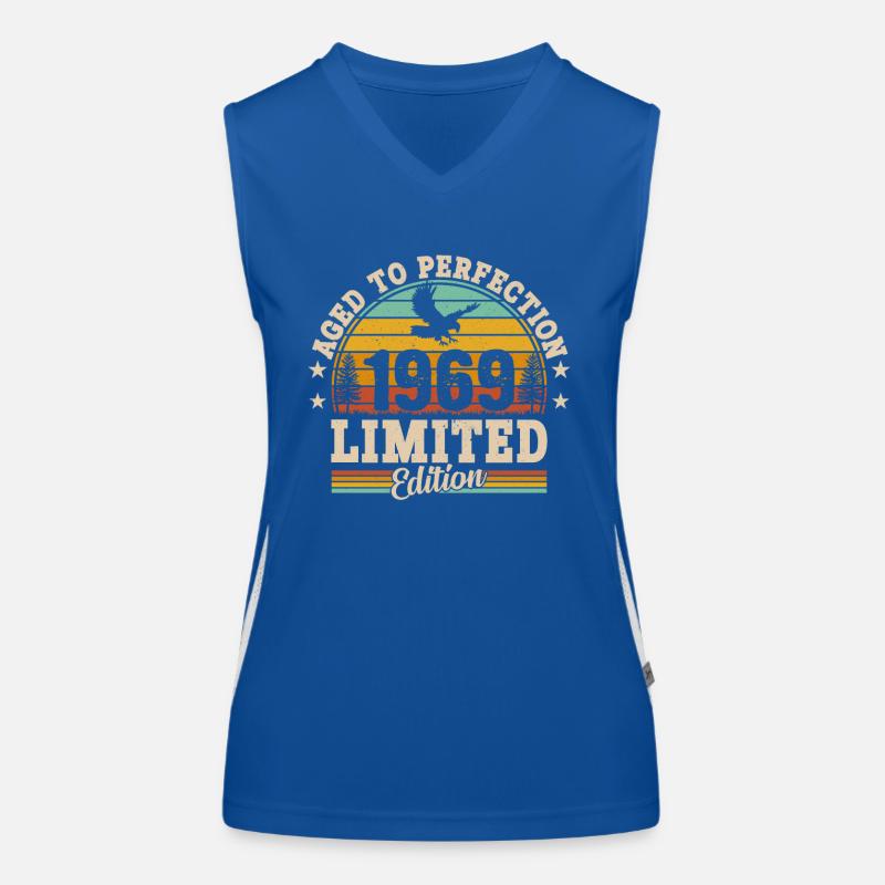 1969 - Ein legendäres Jahr Funktionelles Kontrast-Tank Top für Frauen