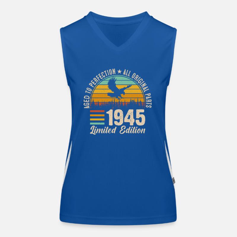 1945 - Ein legendäres Jahr Funktionelles Kontrast-Tank Top für Frauen