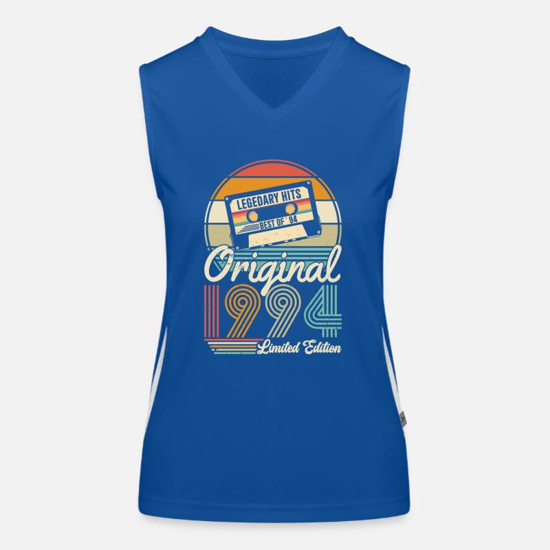 Vintage 1994 Geburtstag Retro Style Funktionelles Kontrast-Tank Top für Frauen