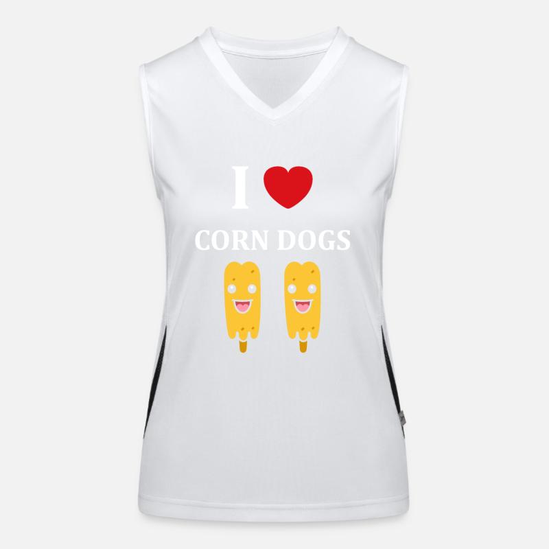 Mais Hundefutter Funktionelles Kontrast-Tank Top für Frauen
