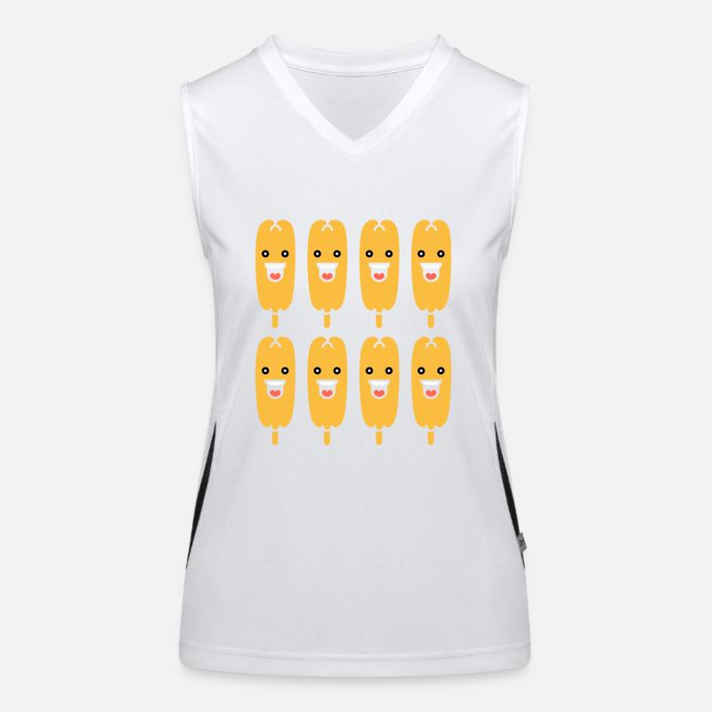 Mais Hundefutter Funktionelles Kontrast-Tank Top für Frauen