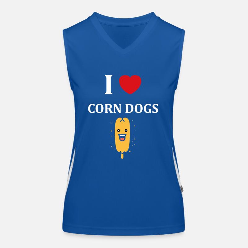 Mais Hundefutter Funktionelles Kontrast-Tank Top für Frauen