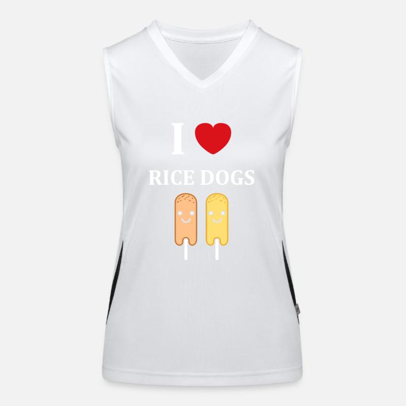 Mais Hundefutter Funktionelles Kontrast-Tank Top für Frauen