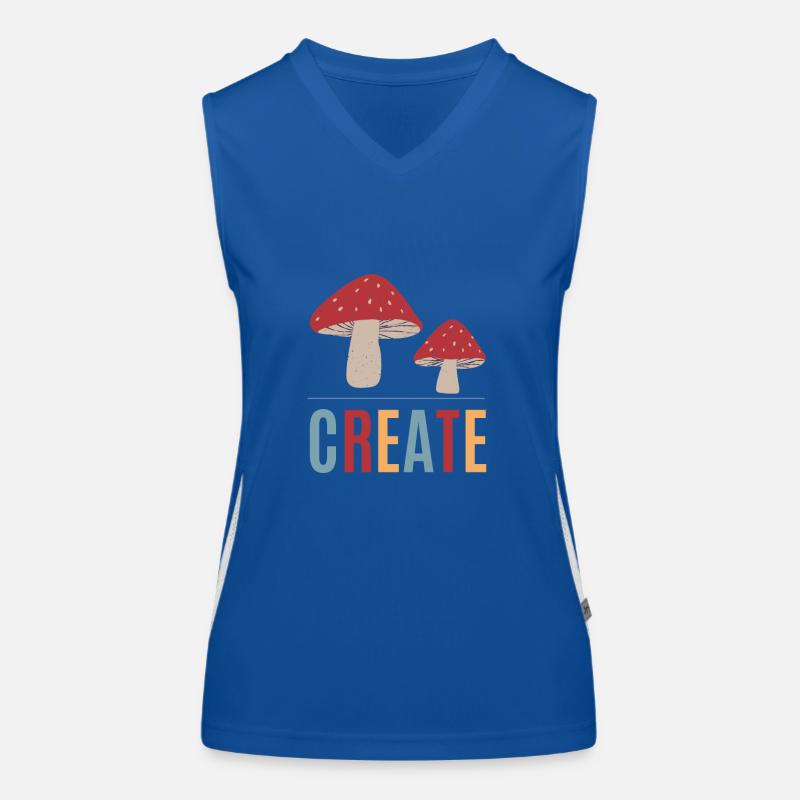 Create Women's Functional Contrast Tank Top