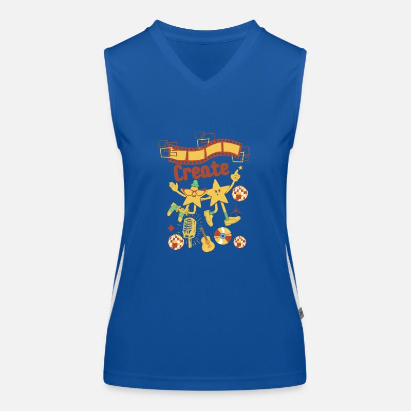 Schaffen Funktionelles Kontrast-Tank Top für Frauen