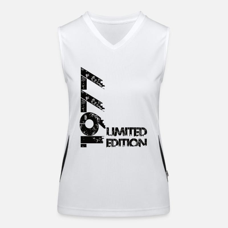 Limited Edition 1977 Funktionelles Kontrast-Tank Top für Frauen