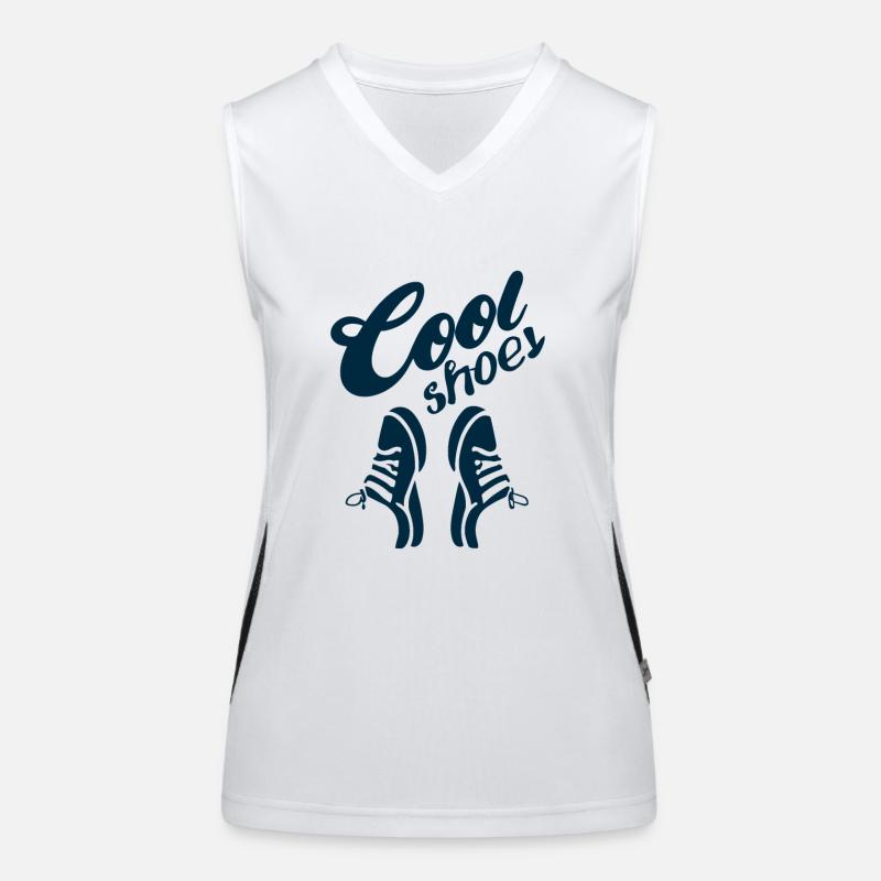 COOL SHOES Women's Functional Contrast Tank Top