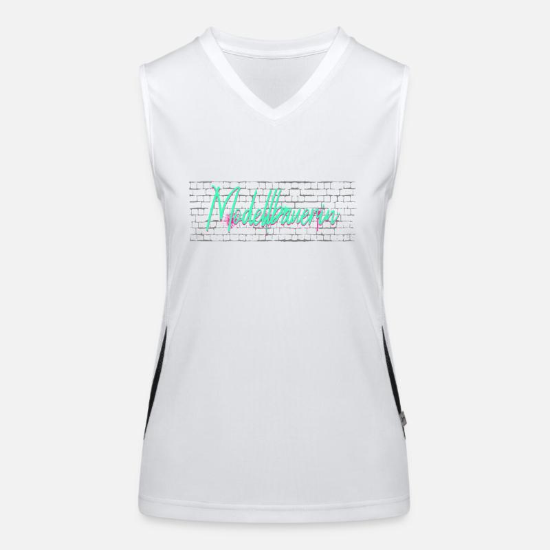 Technischer Abschluss-Geschenk Modellbauerin Funktionelles Kontrast-Tank Top für Frauen