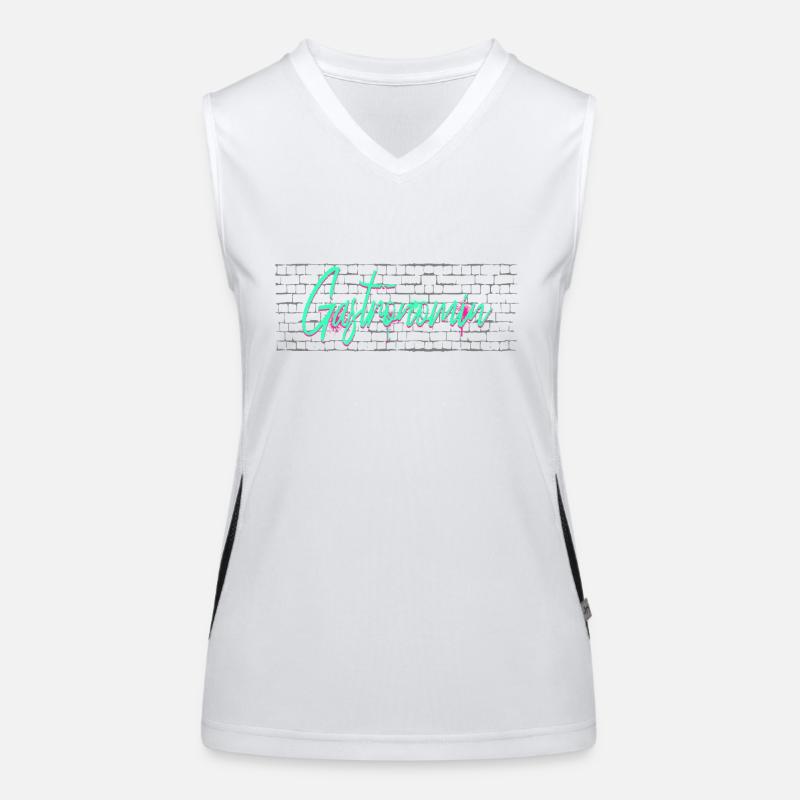 Restaurant Wirt Koch Abschluss-Geschenk Funktionelles Kontrast-Tank Top für Frauen
