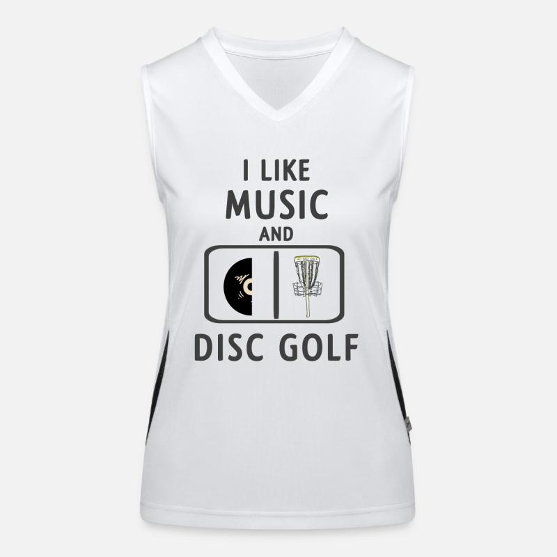 Disc golf Women's Functional Contrast Tank Top