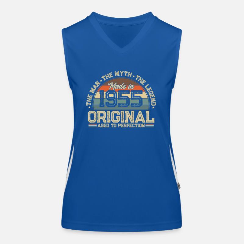 Jahrgang 1955 – Legend wird 69! Women's Functional Contrast Tank Top